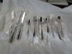 Carrs Silver Rattail Stainless Steel Cutlery Set 10 Piece 1 Person Setting RRP 240
