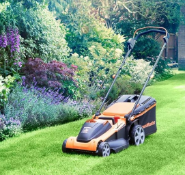 Cleva LawnMaster MX 24V 37cm Cordless Lawn Mower with Spare Battery RRP 299.99 About the Product(