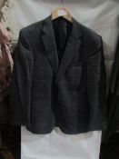 M&S Mens Grey Regular Fit Performance Suit Jacket, Size: Chest 42" M - Good Condition.