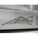 Asab - 5-Arm Wall-Mounted Clothes Airer - Unchecked & Boxed.