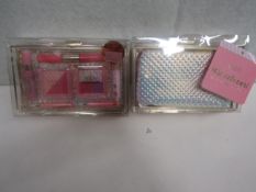 2x TheColourWorkshop - Sweetheart 14-Piece Beauty Set With Clutch Bag - New & Packaged.