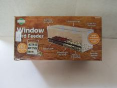 Window Bird Feeder - Unchecked & Boxed.