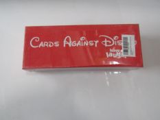 Cards Against Disney - Party Card Game 4/20 Players - New & Packaged.