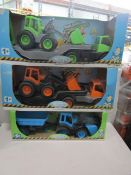 3-Item Mixed Toy Lot : Mochtoys Building Machines - See Image For Lot Contents - All Ex Showroom