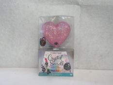 2x MakeItReal - Crystal Secret DIY Bracelet Set - Unused & Packaged.