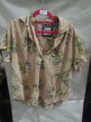 Jacks Girlfriend New York Ladies Blouse Floral Pink, Size: XL - Good Condition.