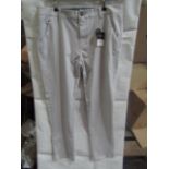 Peacock Stretch Jeans Grey, Size: W34/R - Good Condition.