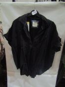 Jacks Girlfriend New York Ladies Blouse Black, Size: S - Good Condition.