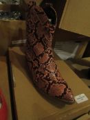 Spot On Ladies Ankle High Boots, Size: 5/38 - Unused & Boxed.