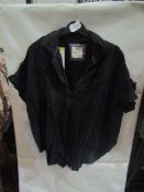 Jacks Girlfriend New York Ladies Blouse Black, Size: S - Good Condition.