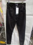 4x Sosandar Short Leg Perfect Skinny Jeans, 8 Black, New & Packaged.