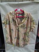 Jacks Girlfriend New York Ladies Blouse Floral Pink, Size: S - Good Condition.