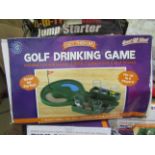 2x The Gadget Company " Get Them In " Golf Drinking Game For Up To 6 Players - Unchecked & Boxed.