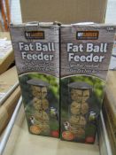 2x Fat Ball Feeder Unchecked & Boxed