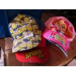 4x Various Childrens Hats - Unused - Please See Image For Further Detail.
