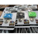 Box Of 48x Blink Finder " Never Loose Your Keys Again " With LED Torch Function, Assorted Colour: