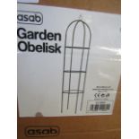 Asab Garden Obelisk, Green - Unchecked & Boxed.