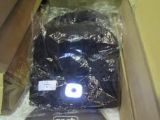 2x Asab Beanies With LED Headlights, Size: One Size - Good Condition & Packaged.