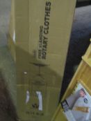 Asab Free Standing Rotary Clothes Airer - Unchecked & Boxed.