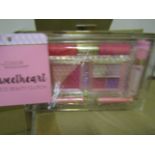 The Colour Workshop - Sweetheart 14-Piece Beauty Set With Clutch Bag - New & Packaged.