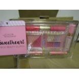 The Colour Workshop - Sweetheart 14-Piece Beauty Set With Clutch Bag - New & Packaged.