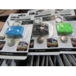 Box Of 48x Blink Finder " Never Loose Your Keys Again " With LED Torch Function, Assorted Colour: