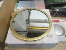 Sass & Belle Small Wall Mirror, Looks In Good Condition & Boxed.