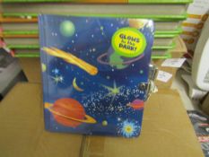 Box Of 36x Deep Space Glow-In-The-Dark Diary - New & Boxed.