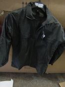 Teflon Fabric Protector Rain Coat With Inner Fleece, Size 14, Dark Green, Unworn & Packaged.