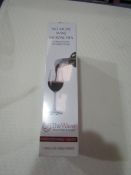 5x The Wave Wine Filter & Aerator. Filters Both Histamines & Sulfites - New & Boxed.