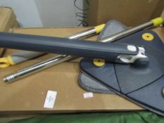 Asab Adjustable Triangle Cleaning Mop - Unchecked & Boxed.