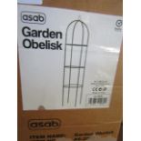 Asab Garden Obelisk, Green - Unchecked & Boxed.