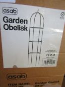 Asab Garden Obelisk, Green - Unchecked & Boxed.