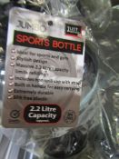 Just Essentials Jumbo 2.2L Sports Bottle - New & Packaged.