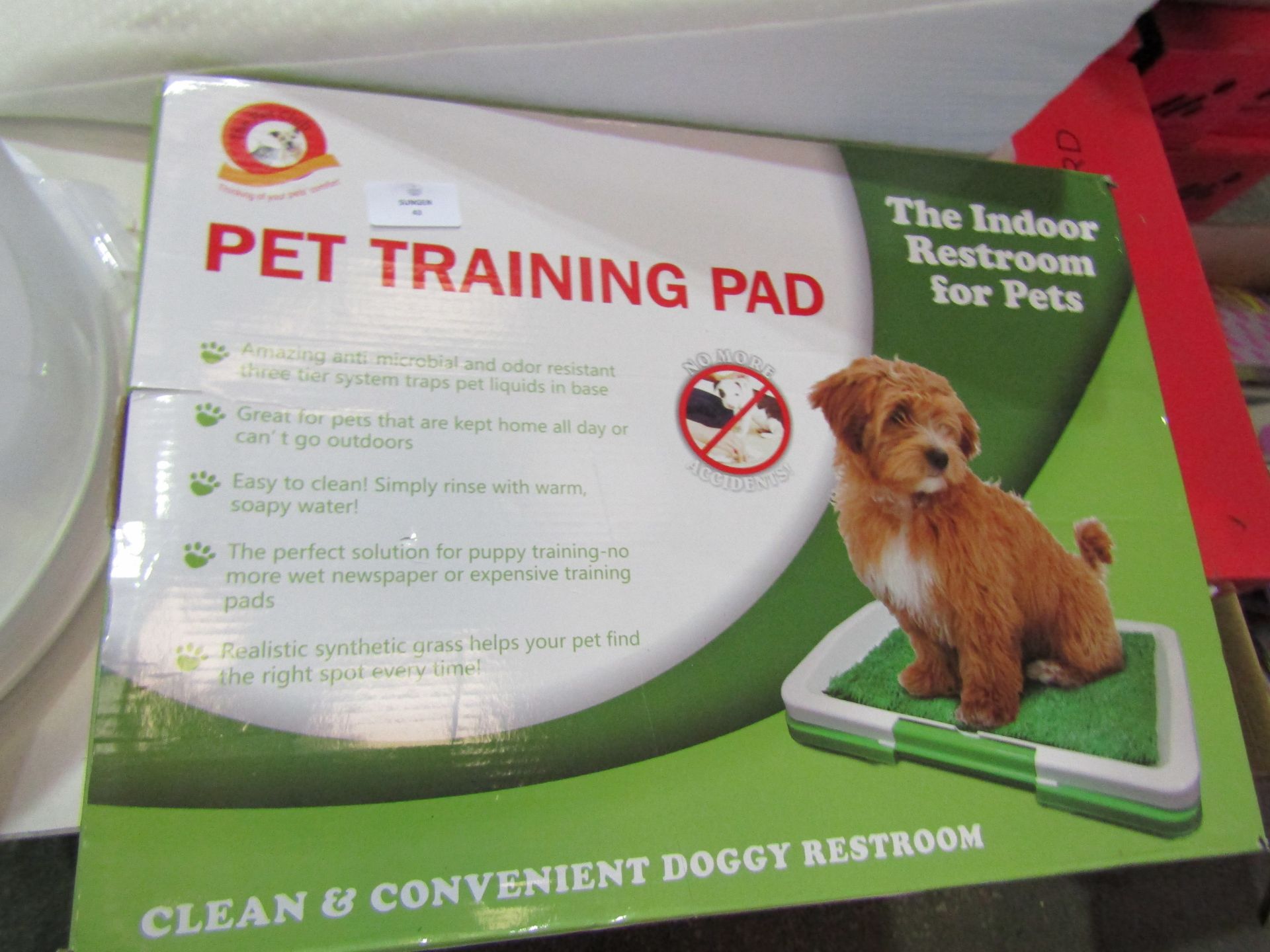 The Pet Club Pet Training Pad - Unchecked & Boxed.