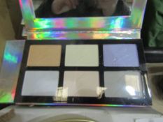 5x Profusion Metallized Hypnotic Hightlight Palette With 6 Harmonic Strobing Powders - All New &