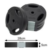 Viavito Vinyl Weight Plates-4x5kg RRP 40