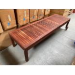 Pacific Kwila By Suncoast Sitra Indonisian Solid Teak Urban Sun Lounger New and Boxed However Box