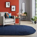 Libre D040 Elements Fard Wool Rug In Navy 120X170Cm RRP 85