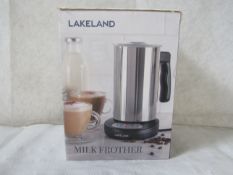 Lakeland Milk Frother and Hot Chocolate Maker RRP 60About the Product(s)Froth-topped cappuccinos,