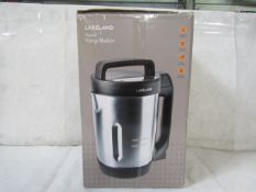 Lakeland Saut\u00E9 Soup Maker RRP 80About the Product(s)Sick of saut\u00E9ing meat or veg in a