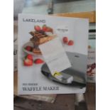 Lakeland No Mess Electric Waffle Maker RRP 60If you and your family can think of no better treat