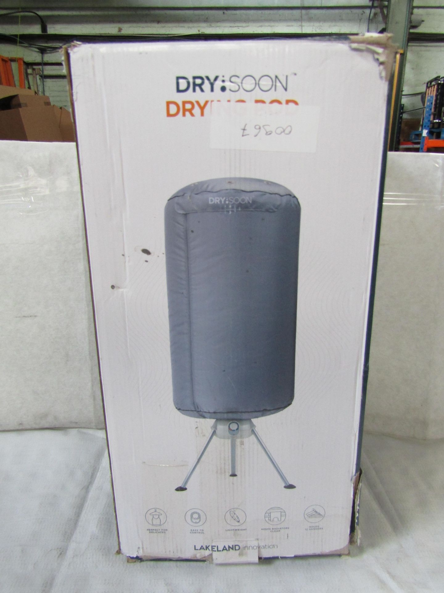 Dry:Soon Drying Pod RRP 70Move over radiators and tumble dryers: the Dry:Soon Drying Pod is in