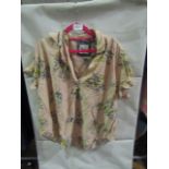 Jacks Girlfriend New York Ladies Blouse Floral Pink, Size: S - Good Condition.
