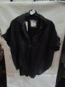 Jacks Girlfriend New York Ladies Blouse Black, Size: S - Good Condition.