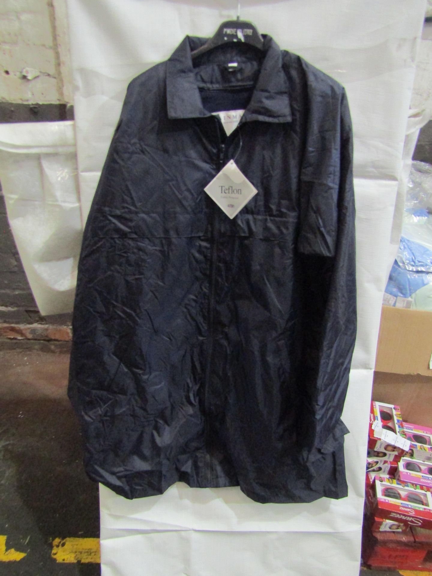Rainmac With Inner Detachable Fleece, Navy, Size 3, Unworn & Packaged.