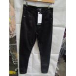 4x Sosandar Regular Leg Perfect Skinny Jeans, 12 Black, New & Packaged.