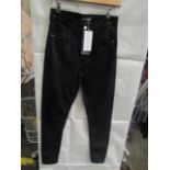 4x Sosandar Regular Leg Perfect Skinny Jeans, 12 Black, New & Packaged.