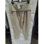 Rick Cardona Ladies Comfort Fit Bottoms Beige, Size: 12 - Good Condition.