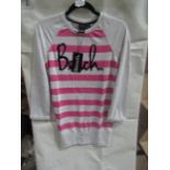 Bench Ladies Long Sleeve Top, Size: 13/14Y - Good Condition.